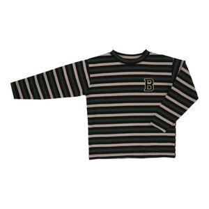 Analogie By Lil Legs | Boys Green Stripe Tee Green Stripe